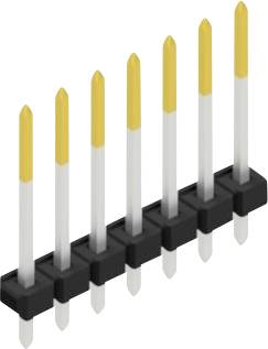 Fischer Elektronik Stiftleiste (Standard) Anzahl Reihen: 1 SLLP11647S 10St.