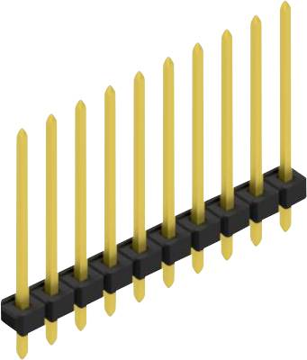 Fischer Elektronik Stiftleiste (Standard) Anzahl Reihen: 1 10058489 10St.