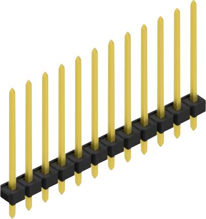 Fischer Elektronik Stiftleiste (Standard) Anzahl Reihen: 1 10142218 10St.