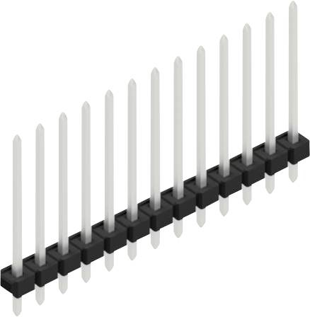 Fischer Elektronik Stiftleiste (Standard) Anzahl Reihen: 1 SLLP119013Z 10St.