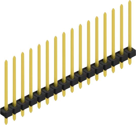 Fischer Elektronik Stiftleiste (Standard) Anzahl Reihen: 1 10058493 10St.