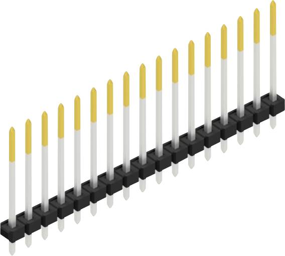 Fischer Elektronik Stiftleiste (Standard) Anzahl Reihen: 1 SLLP119017S 10St.