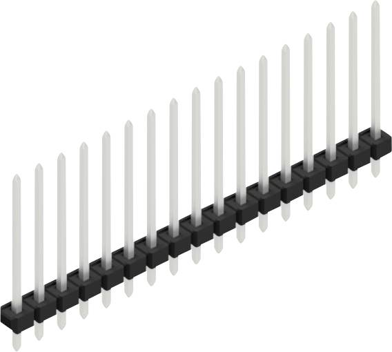 Fischer Elektronik Stiftleiste (Standard) Anzahl Reihen: 1 SLLP119017Z 10St.