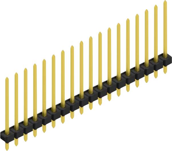 Fischer Elektronik Stiftleiste (Standard) Anzahl Reihen: 1 SLLP119018G 10St.
