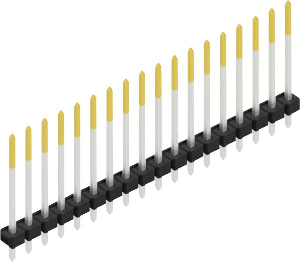 Fischer Elektronik Stiftleiste (Standard) Anzahl Reihen: 1 SLLP119018S 10St.