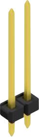 Fischer Elektronik Stiftleiste (Standard) Anzahl Reihen: 1 10058471 10St.