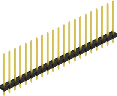 Fischer Elektronik Stiftleiste (Standard) Anzahl Reihen: 1 SLLP119021G 10St.