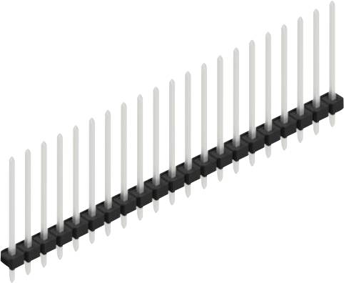 Fischer Elektronik Stiftleiste (Standard) Anzahl Reihen: 1 SLLP119021Z 10St.