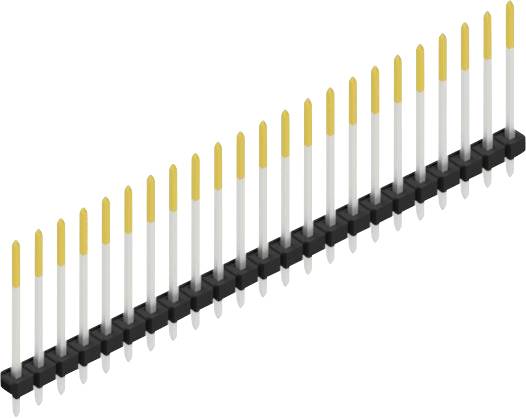 Fischer Elektronik Stiftleiste (Standard) Anzahl Reihen: 1 SLLP119023S 10St.