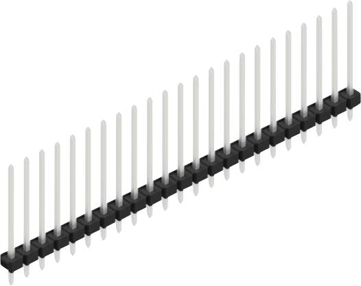 Fischer Elektronik Stiftleiste (Standard) Anzahl Reihen: 1 SLLP119023Z 10St.