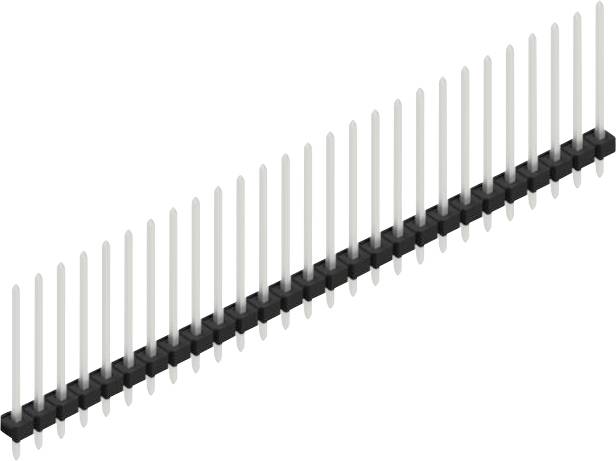 Fischer Elektronik Stiftleiste (Standard) Anzahl Reihen: 1 SLLP119027Z 10St.