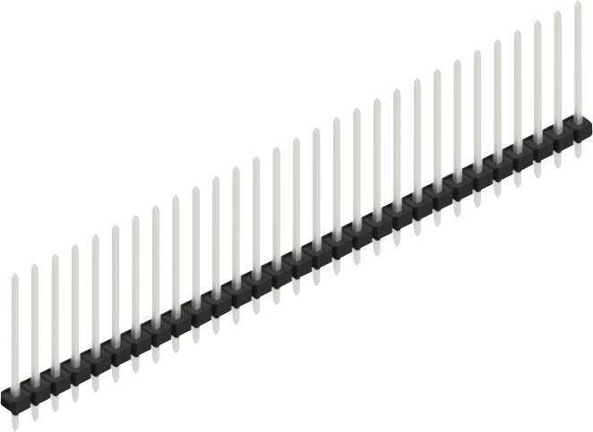 Fischer Elektronik Stiftleiste (Standard) Anzahl Reihen: 1 SLLP119029Z 10St.