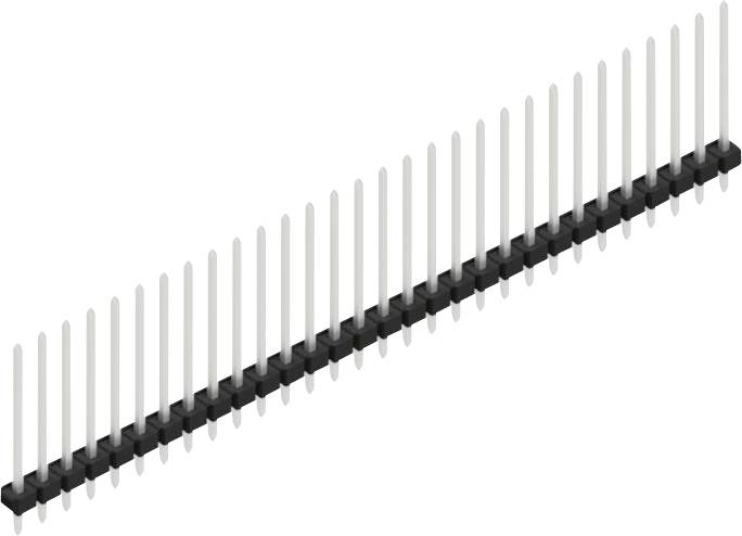 Fischer Elektronik Stiftleiste (Standard) Anzahl Reihen: 1 SLLP119030Z 10St.