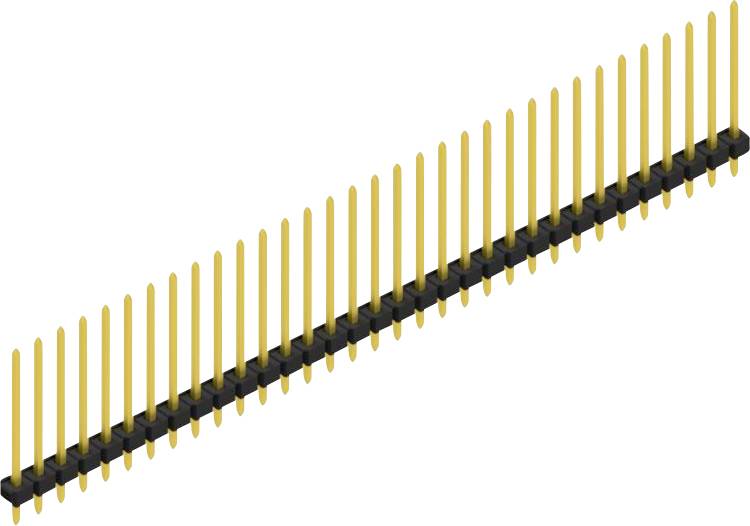 Fischer Elektronik Stiftleiste (Standard) Anzahl Reihen: 1 SLLP119033G 10St.