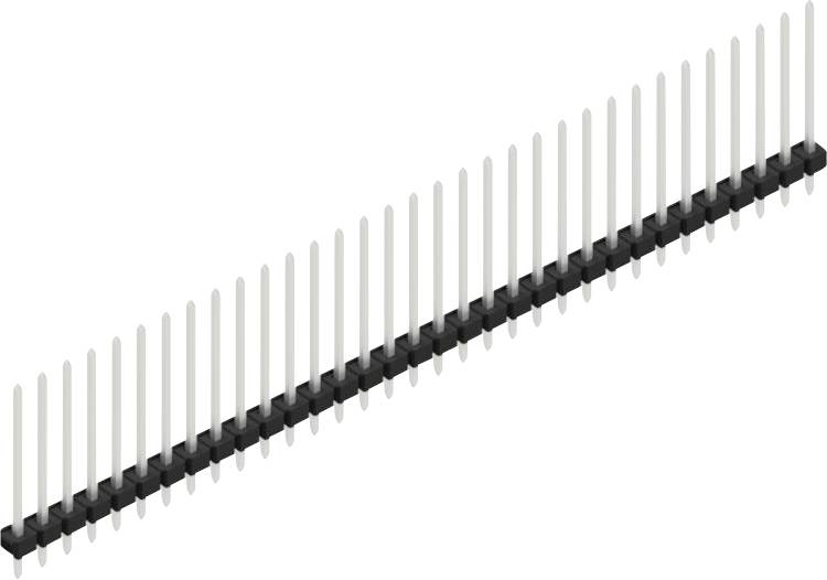Fischer Elektronik Stiftleiste (Standard) Anzahl Reihen: 1 SLLP119033Z 10St.