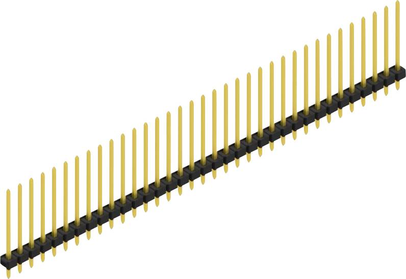 Fischer Elektronik Stiftleiste (Standard) Anzahl Reihen: 1 SLLP119035G 10St.