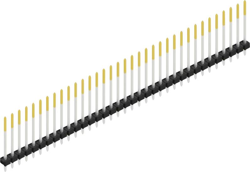 Fischer Elektronik Stiftleiste (Standard) Anzahl Reihen: 1 SLLP119035S 10St.
