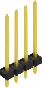Fischer Elektronik Stiftleiste (Standard) Anzahl Reihen: 1 10058476 10St.