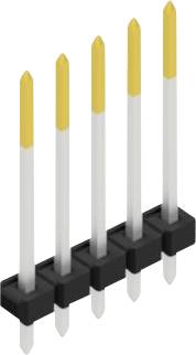Fischer Elektronik Stiftleiste (Standard) Anzahl Reihen: 1 10058479 10St.