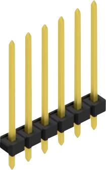 Fischer Elektronik Stiftleiste (Standard) Anzahl Reihen: 1 10058481 10St.