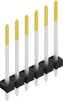 Fischer Elektronik Stiftleiste (Standard) Anzahl Reihen: 1 10058482 10St.