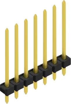 Fischer Elektronik Stiftleiste (Standard) Anzahl Reihen: 1 10058484 10St.