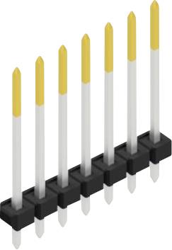 Fischer Elektronik Stiftleiste (Standard) Anzahl Reihen: 1 SLLP11907S 10St.