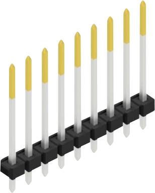 Fischer Elektronik Stiftleiste (Standard) Anzahl Reihen: 1 SLLP11909S 10St.