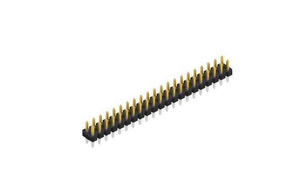 Fischer Elektronik Stiftleiste (Standard) Anzahl Reihen: 2 SLLP208242S 10St.