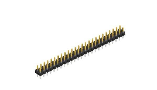 Fischer Elektronik Stiftleiste (Standard) Anzahl Reihen: 2 10058554 10St.
