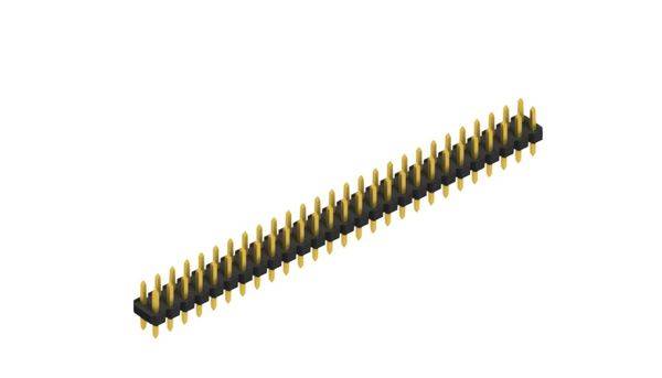 Fischer Elektronik Stiftleiste (Standard) Anzahl Reihen: 2 SLLP208254G 10St.