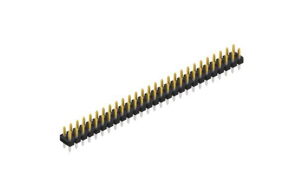 Fischer Elektronik Stiftleiste (Standard) Anzahl Reihen: 2 SLLP208254S 10St.