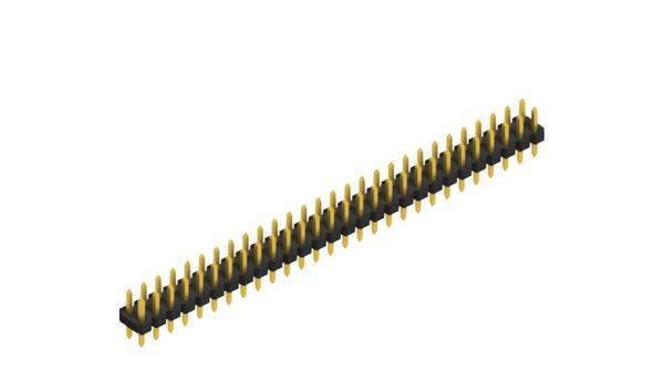Fischer Elektronik Stiftleiste (Standard) Anzahl Reihen: 2 SLLP208256G 10St.