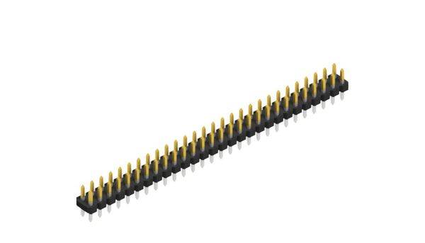 Fischer Elektronik Stiftleiste (Standard) Anzahl Reihen: 2 SLLP208256S 10St.