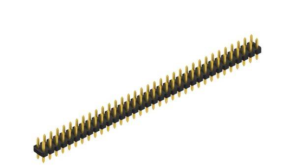 Fischer Elektronik Stiftleiste (Standard) Anzahl Reihen: 2 SLLP208268G 10St.
