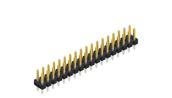 Fischer Elektronik Stiftleiste (Standard) Anzahl Reihen: 2 SLLP209736S 10St.
