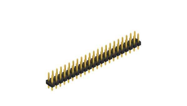 Fischer Elektronik Stiftleiste (Standard) Anzahl Reihen: 2 SLLP209744G 10St.
