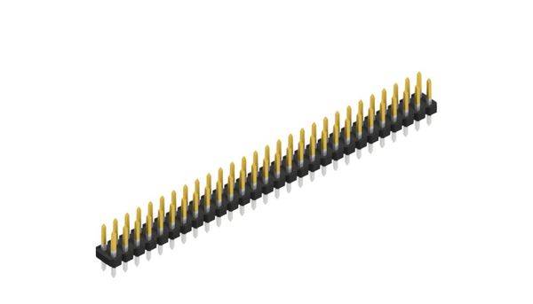 Fischer Elektronik Stiftleiste (Standard) Anzahl Reihen: 2 SLLP209756S 10St.