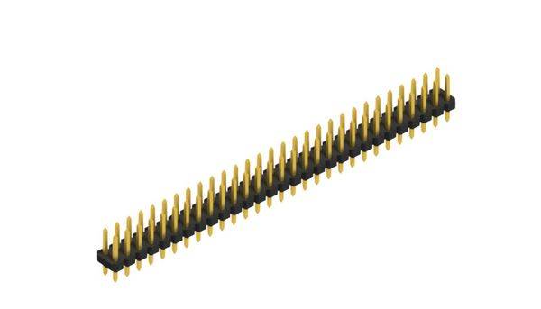 Fischer Elektronik Stiftleiste (Standard) Anzahl Reihen: 2 SLLP209758G 10St.