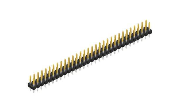 Fischer Elektronik Stiftleiste (Standard) Anzahl Reihen: 2 SLLP209762S 10St.