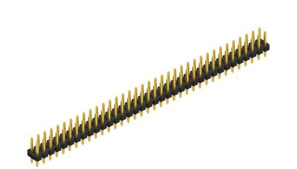 Fischer Elektronik Stiftleiste (Standard) Anzahl Reihen: 2 10058617 10St.