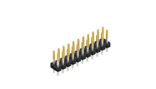 Fischer Elektronik Stiftleiste (Standard) Anzahl Reihen: 2 SLLP211222S 10St.