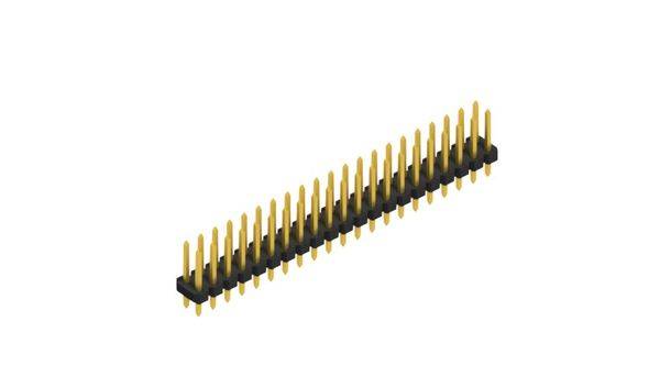 Fischer Elektronik Stiftleiste (Standard) Anzahl Reihen: 2 SLLP211242G 10St.