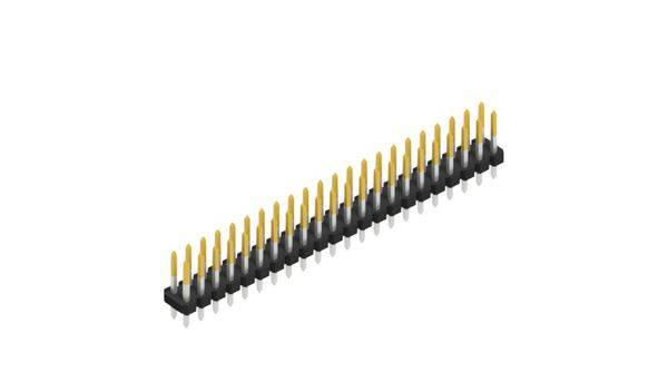 Fischer Elektronik Stiftleiste (Standard) Anzahl Reihen: 2 SLLP211244S 10St.