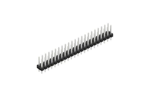 Fischer Elektronik Stiftleiste (Standard) Anzahl Reihen: 2 SLLP211244Z 10St.