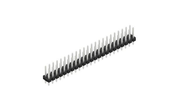 Fischer Elektronik Stiftleiste (Standard) Anzahl Reihen: 2 SLLP211246Z 10St.