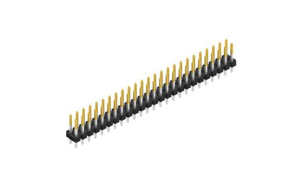 Fischer Elektronik Stiftleiste (Standard) Anzahl Reihen: 2 10058675 10St.