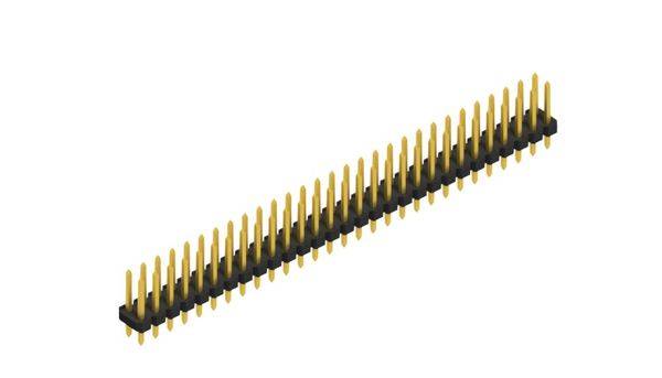Fischer Elektronik Stiftleiste (Standard) Anzahl Reihen: 2 SLLP211258G 10St.