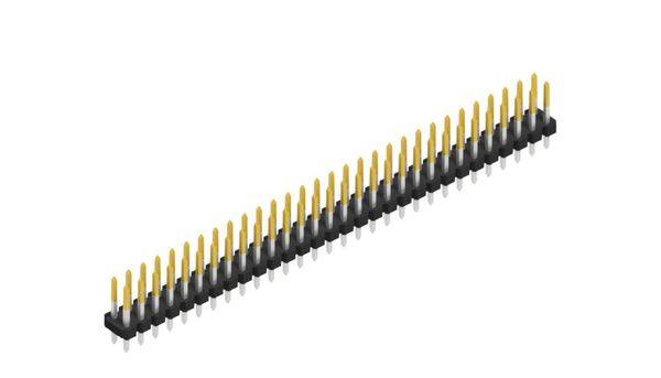 Fischer Elektronik Stiftleiste (Standard) Anzahl Reihen: 2 SLLP211260S 10St.