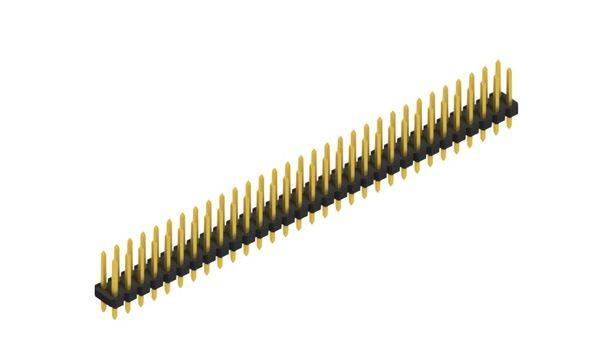 Fischer Elektronik Stiftleiste (Standard) Anzahl Reihen: 2 SLLP211262G 10St.